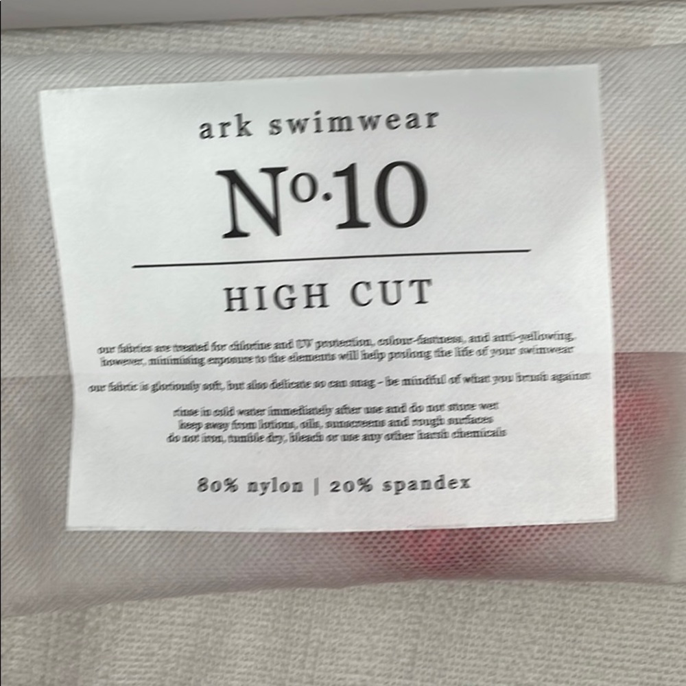ARK Swimwear Red Bikini NWT - Picture 4 of 8